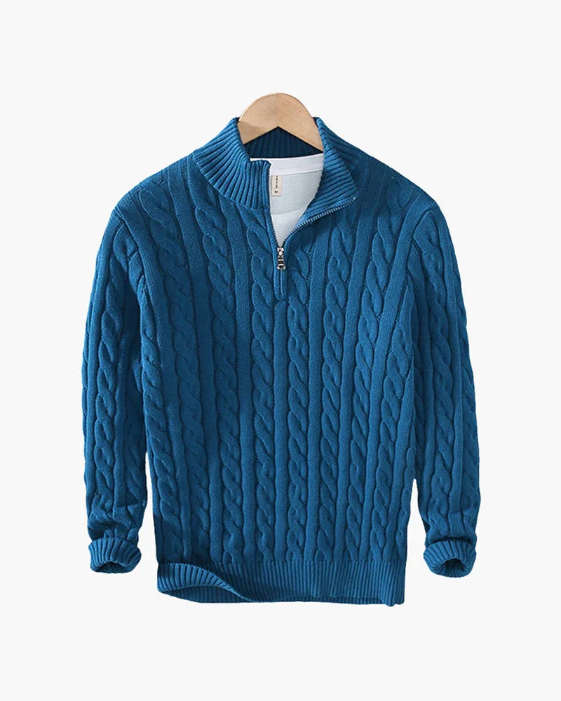 Suéter Verbier Zip – Charme e leveza em um só look