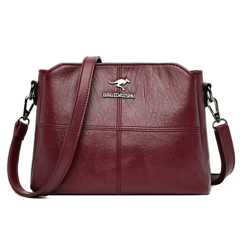 Bolsa Feminina De Couro Balidai - Sundian