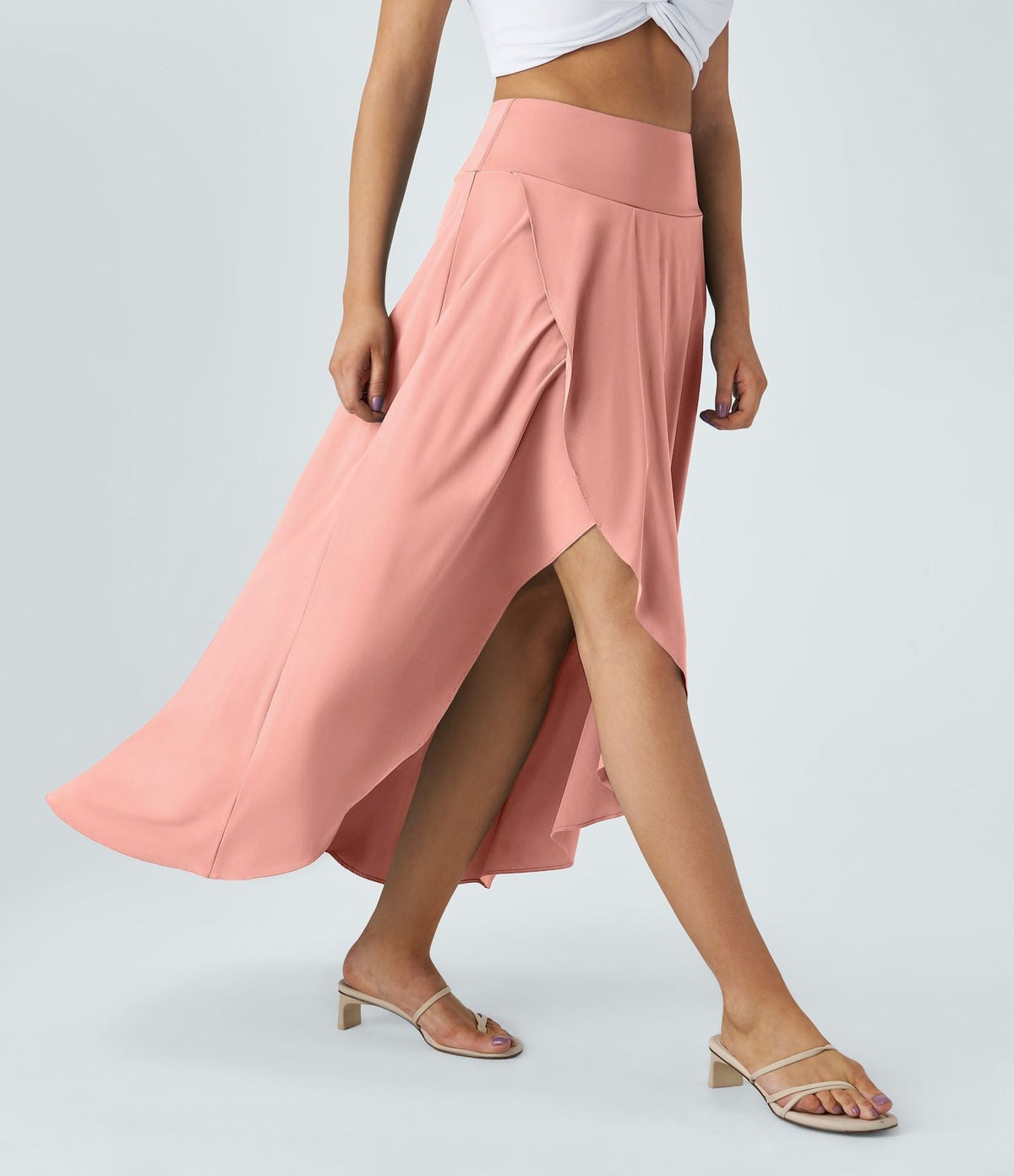 Natalia™ | Comfortable Split Skirt