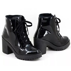 Bota Coturno Feminino Sola Tratorada + Frete Grátis + Envio Imediato + Brinde