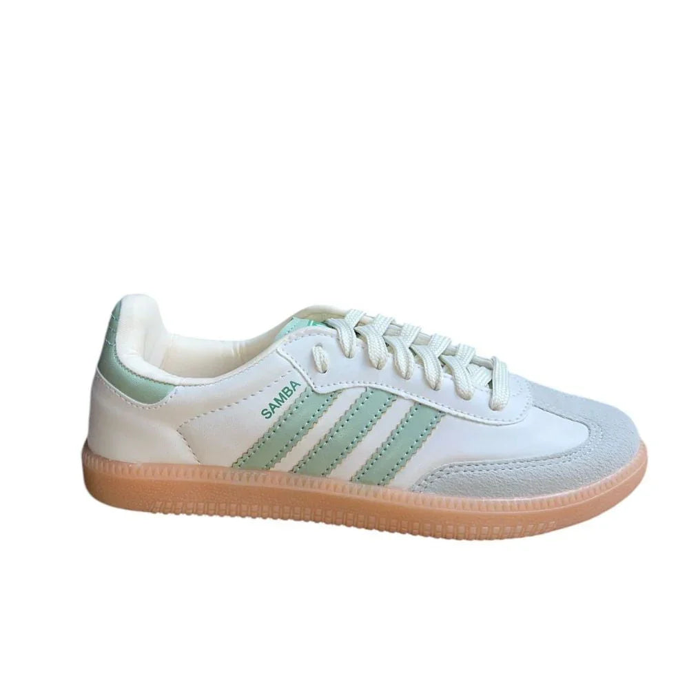 Adidas Samba OG Creme e Verde - Sundian
