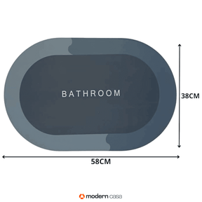 Tapete de Banho Absorvente Seca Rápido - Sundian