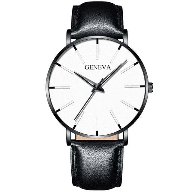 Relógio Masculino - Geneva – Elegância e conforto para o dia a dia