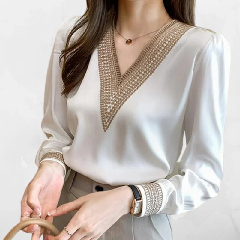 Blusa Maitê – Design moderno com toque clássico - Sundian