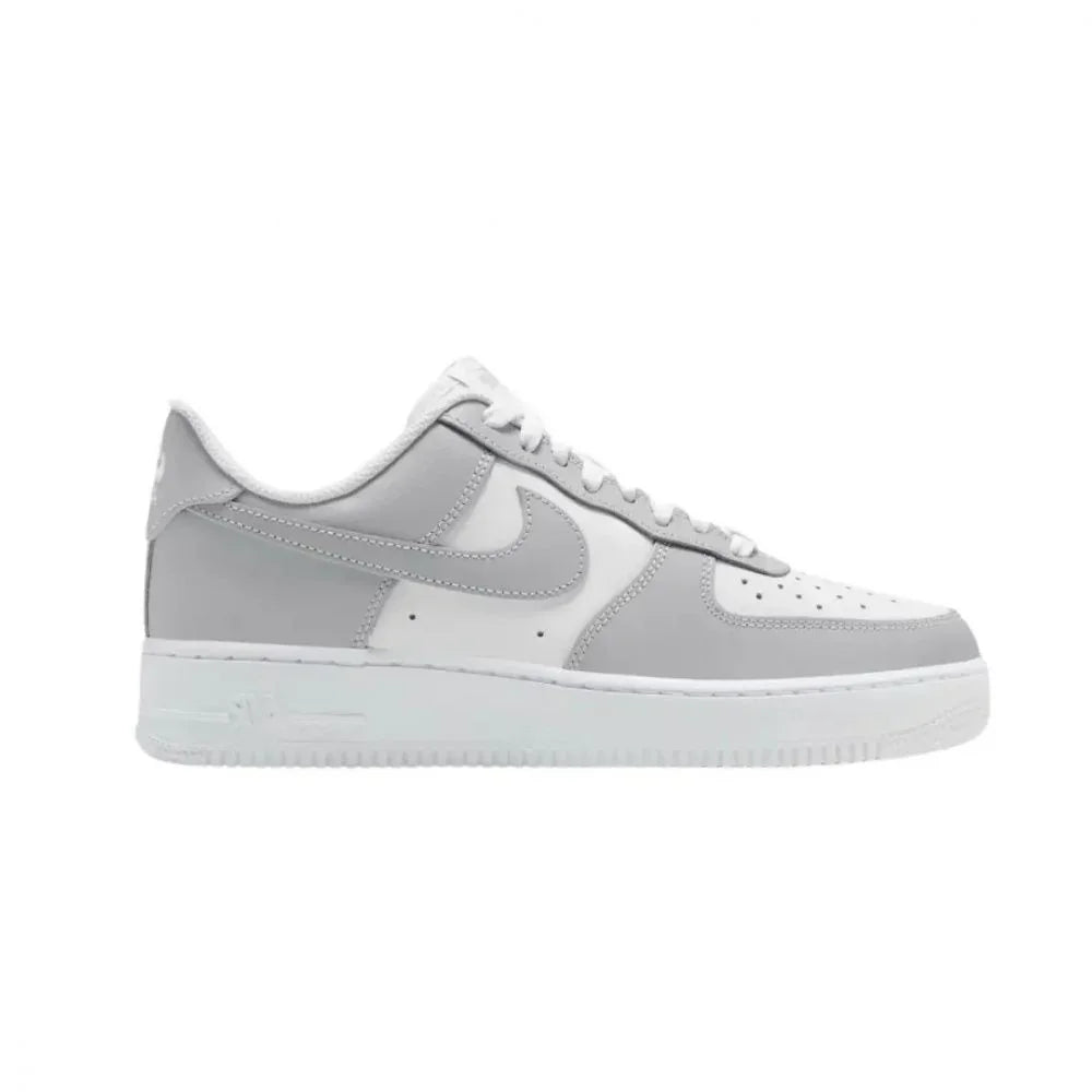 Nike Air Force 1 Gris y Blanco Nuevo 