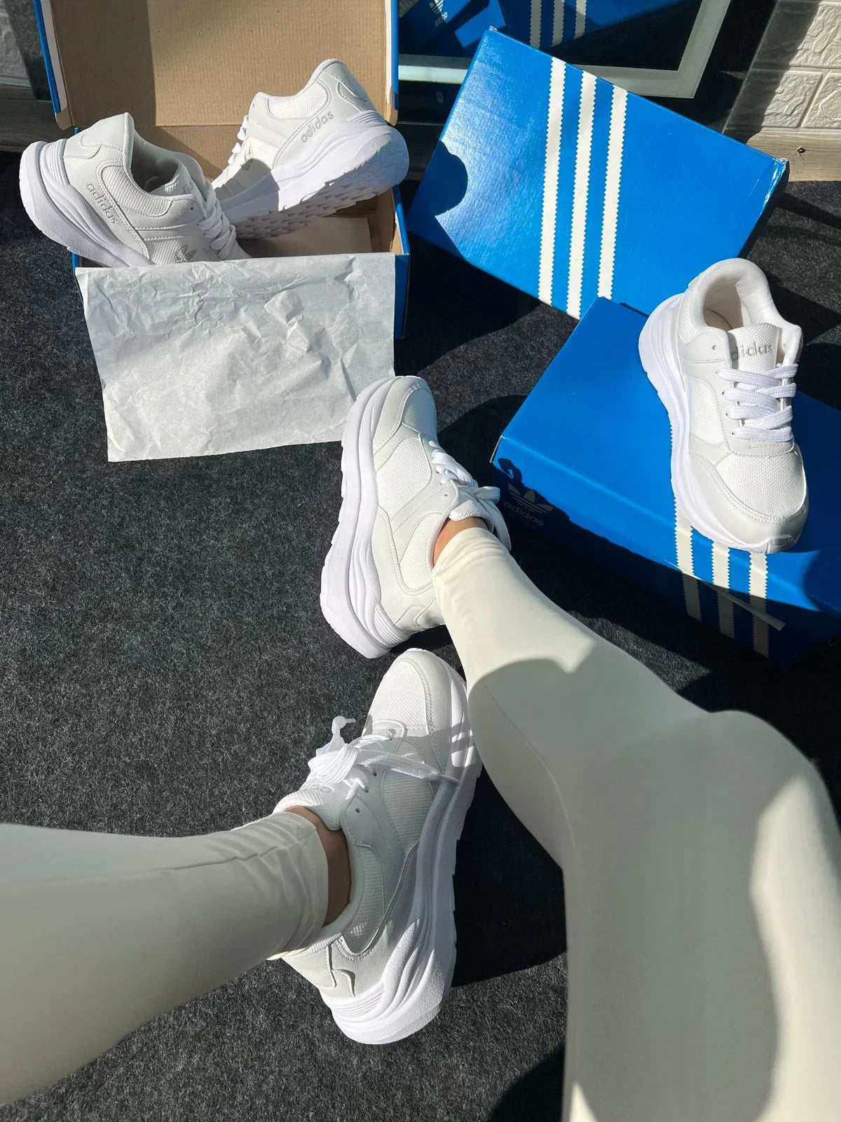 Adidas Sport Feminino Branco - Sundian