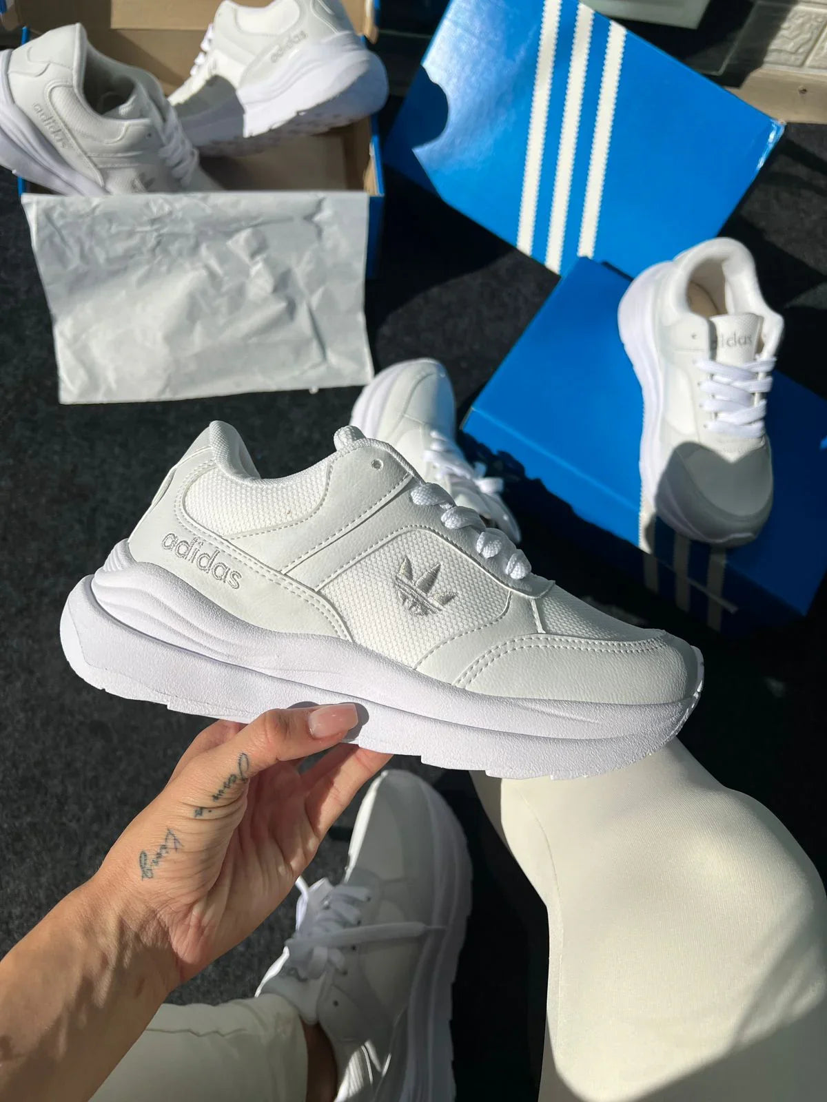 Adidas Sport Feminino Branco - Sundian
