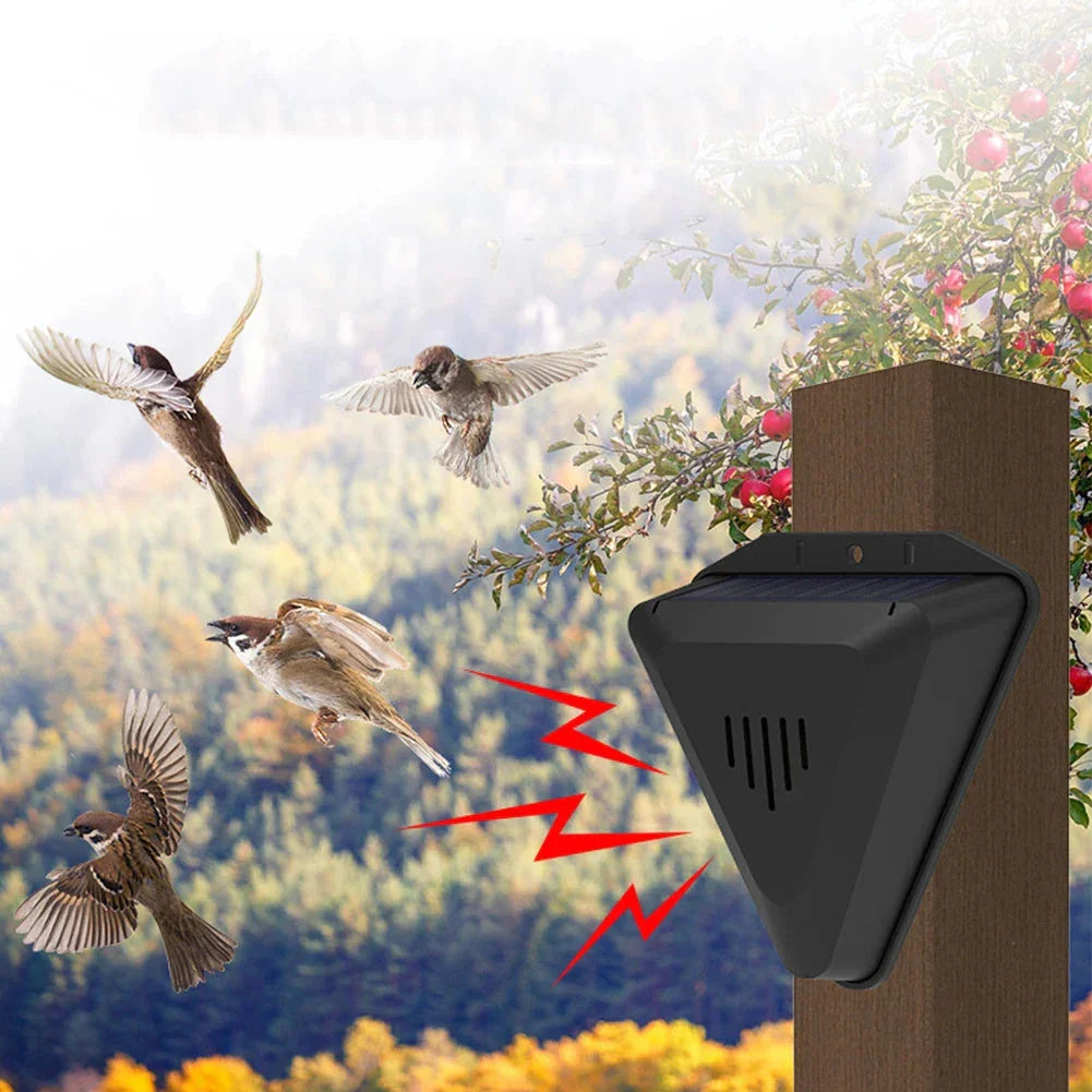 Alarme Solar Repelente de Pássaros Impermeavel - SolarSafe - Sundian