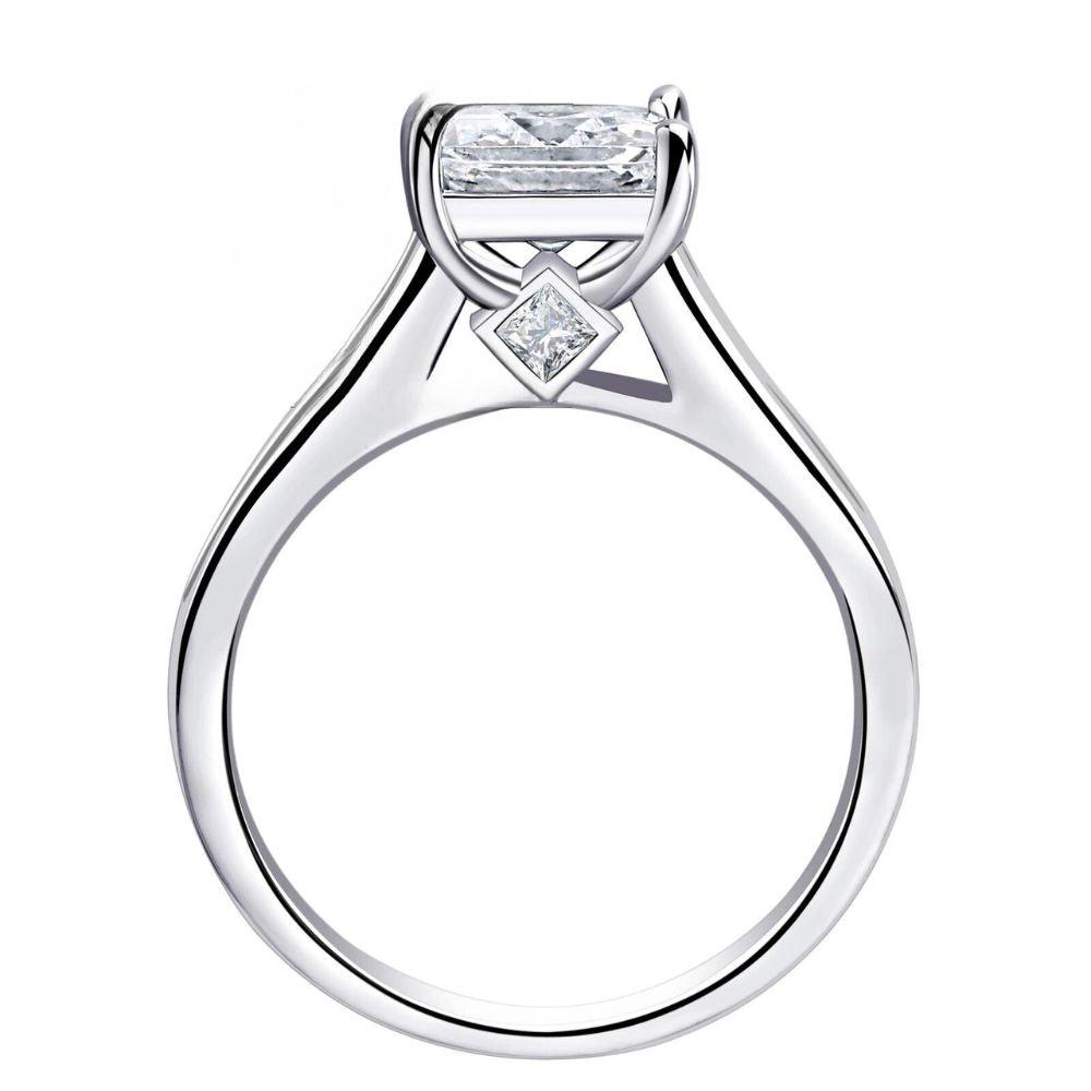 Anel Amor Duplo com Moissanite - Sundian