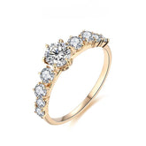 Anel Moissanite Ouro 14k - Sundian - Sundian