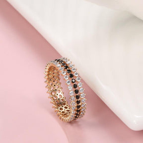 Anel Ouro Rosa Delicado - Sundian