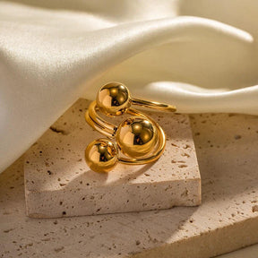 Anel Triplo Banhado a Ouro 18k - Sundian - Sundian