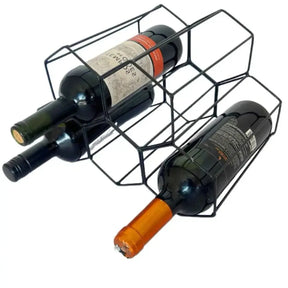 Suporte Adega de Vinho Aramado para 5 garrafas - Sundian