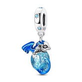 Charm de dragón azul