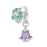 Purple Mushroom Charm