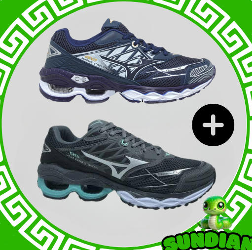 Compre 1 leve 2 Tênis Mizuno Wave Creation 20