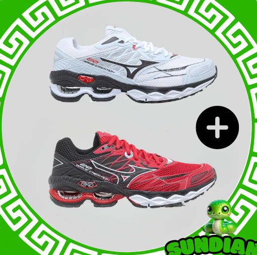 Compre 1 leve 2 Tênis Mizuno Wave Creation 20