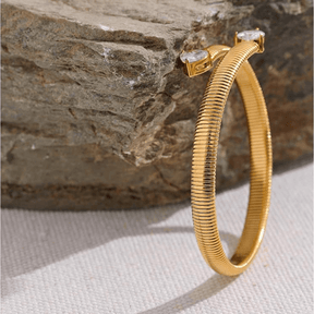 Bracelete com Zircônias em Coração - Sundian - Sundian