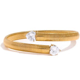 Bracelete com Zircônias em Coração - Sundian - Sundian