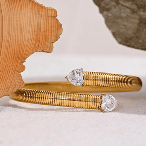 Bracelete com Zircônias em Coração - Sundian - Sundian