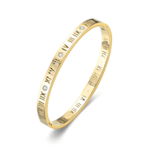 Bracelete Romano Clássico Banhado em Ouro 18k - Sundian - Sundian
