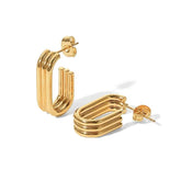 Brinco Triplo Banhado a Ouro 18k - Sundian - Sundian