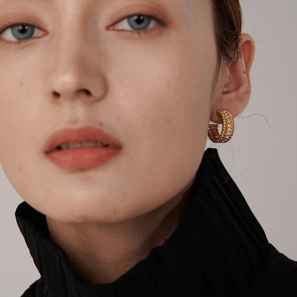 Brinco Argola Banhado a Ouro 18k - Sundian - Sundian