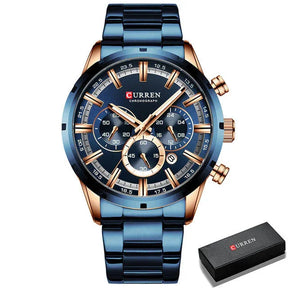 Relógio Masculino Curren + Caixa Brinde – Simplesmente irresistível