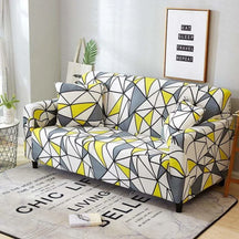 Printed Spandex Sofa Cover - 2 or 3 Seats
