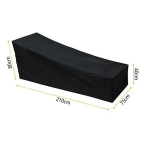 Waterproof Sun Lounger Protective Cover for Outdoor Use