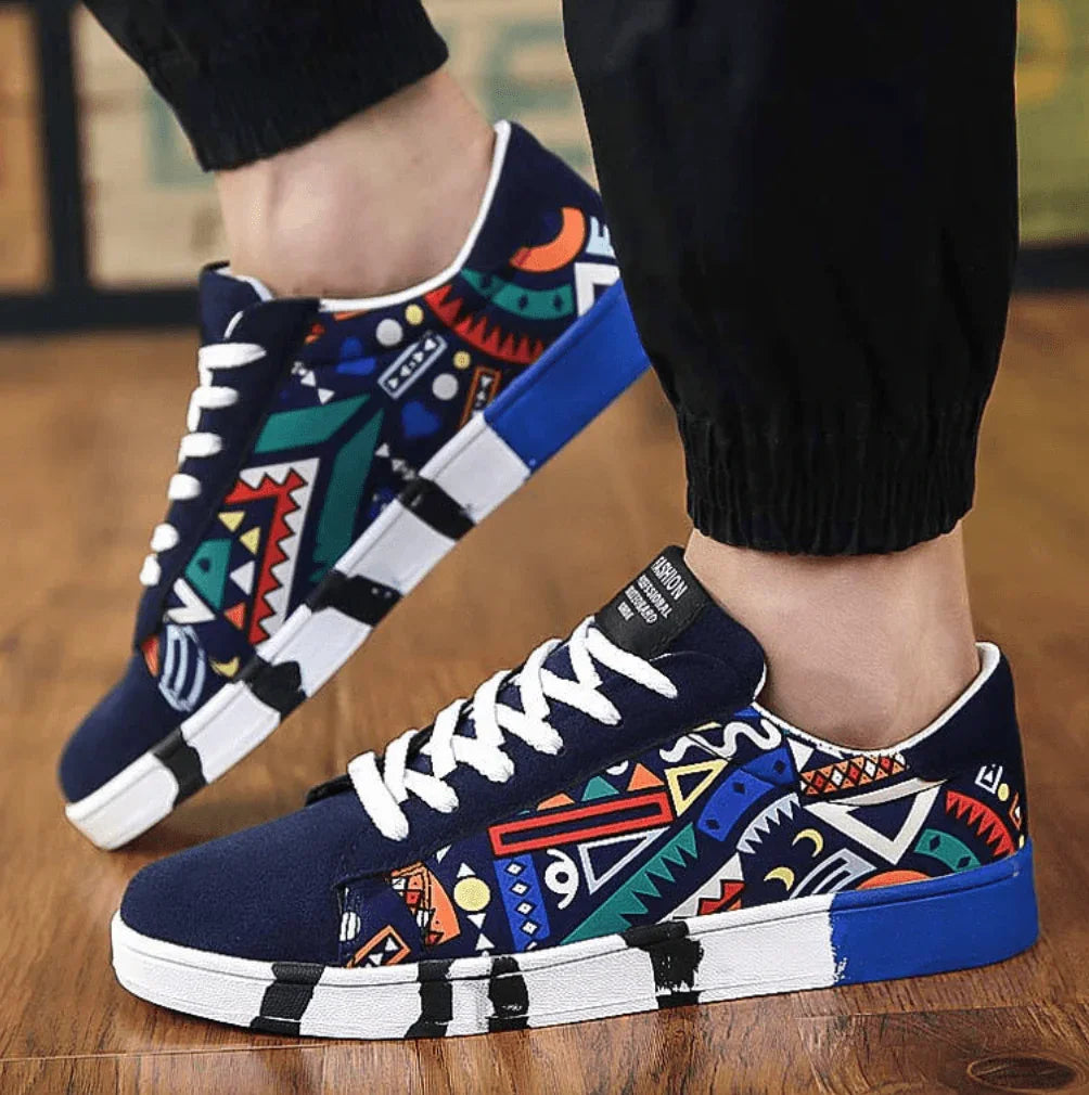Zapatillas casuales con impresora