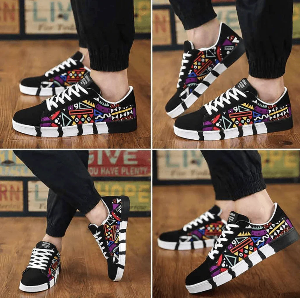 Zapatillas casuales con impresora