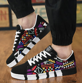 Zapatillas casuales con impresora