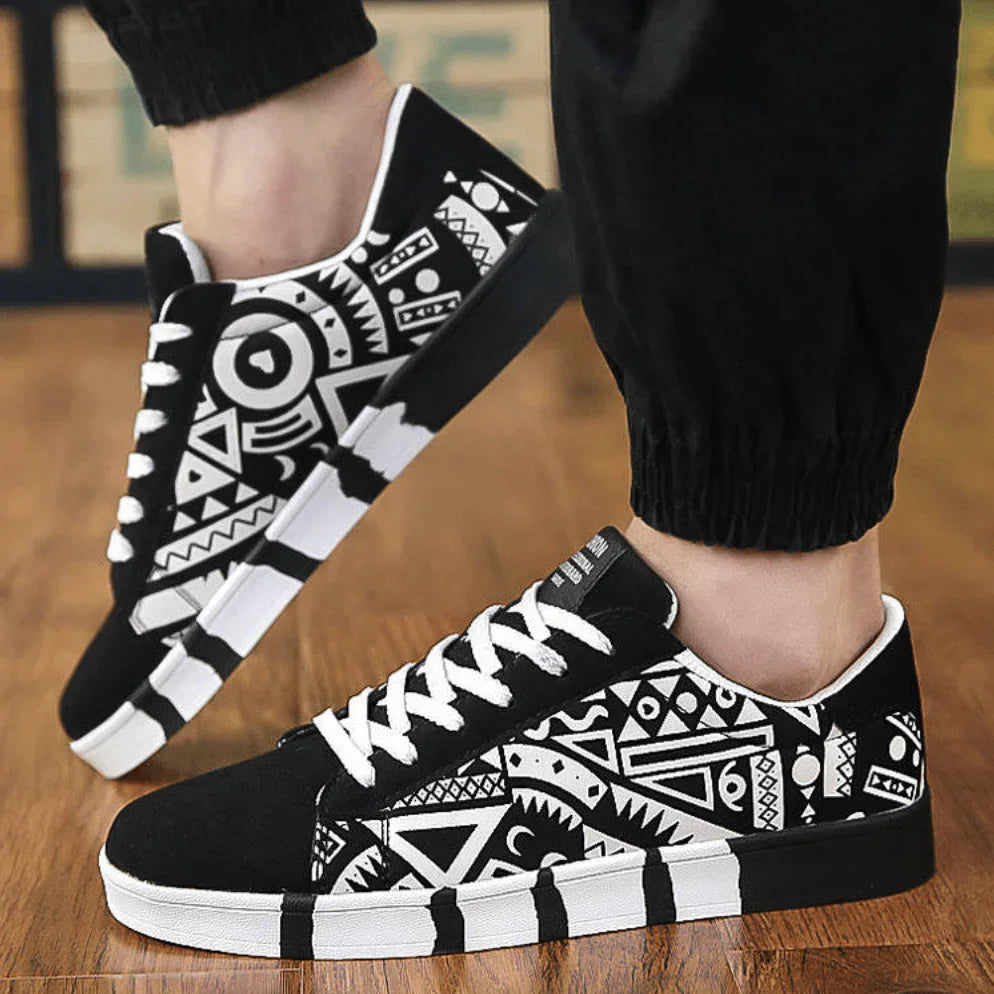 Zapatillas casuales con impresora