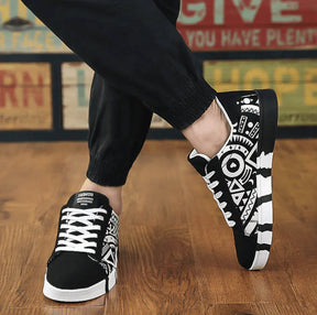 Zapatillas casuales con impresora