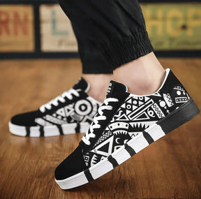 Zapatillas casuales con impresora