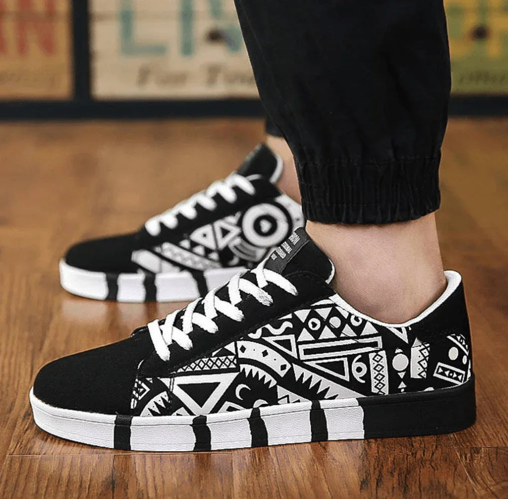 Zapatillas casuales con impresora