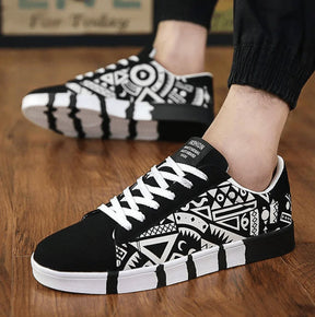 Zapatillas casuales con impresora