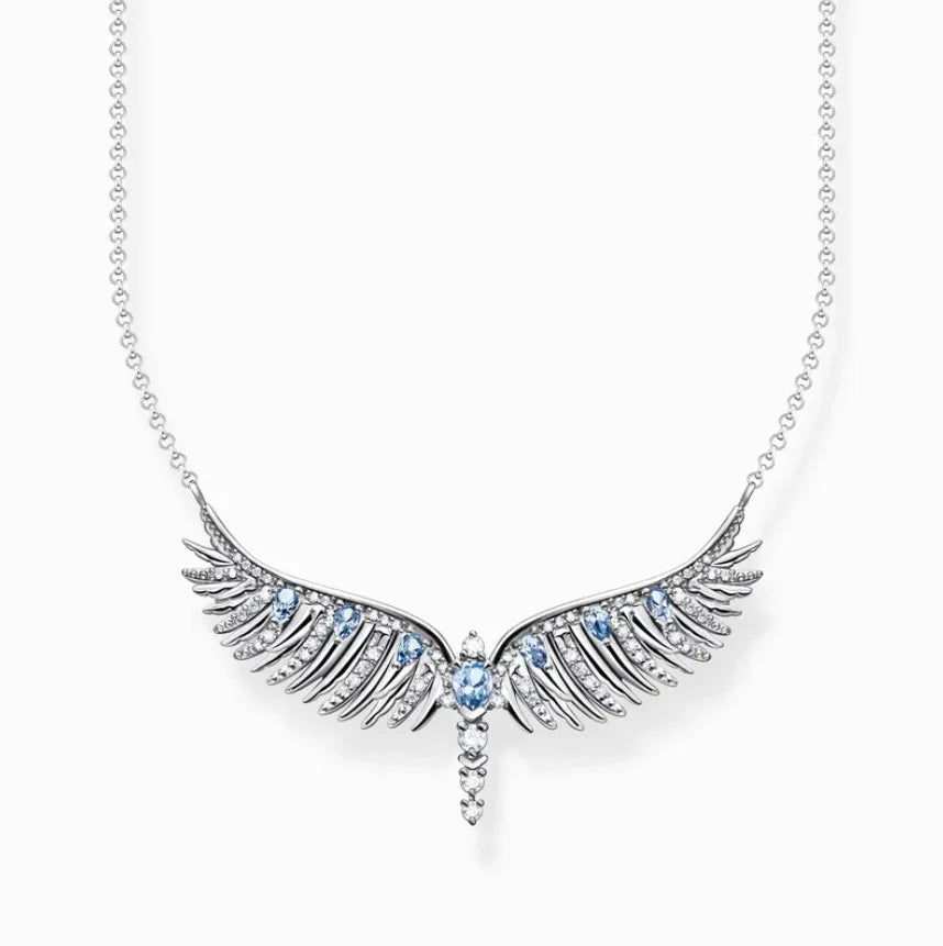 Collar Fénix en Plata de Ley 925 – Cadena de 45 cm