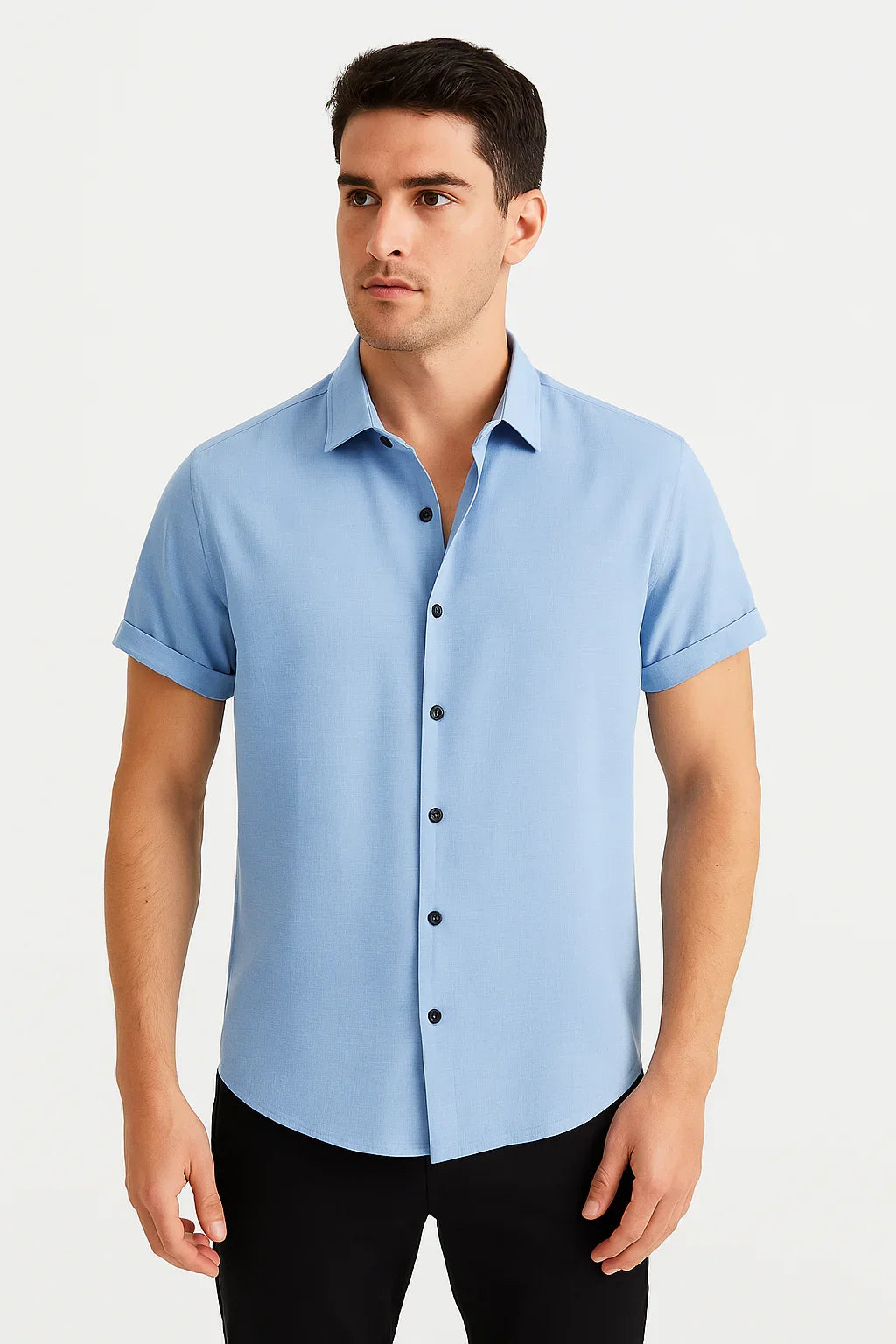 Camisa elegante Flueze: sofisticación con un ajuste perfecto 