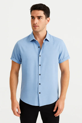 Camisa elegante Flueze: sofisticación con un ajuste perfecto 