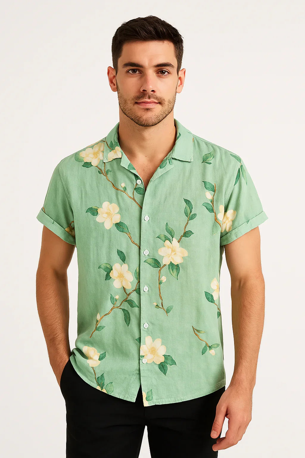Camisa Elegante Pelourinho – Sofisticação com caimento perfeito