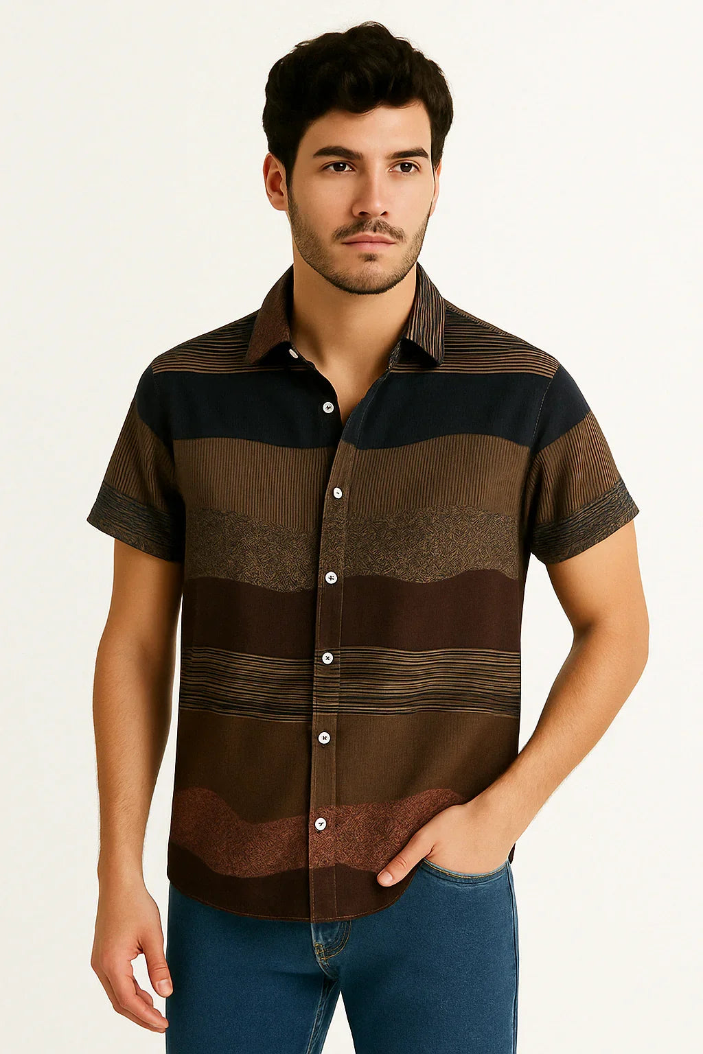 Camisa Elegante Trevis – Charme e leveza em um só look