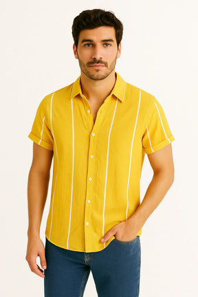Camisa Elegante Skyline – Visual encantador para brilhar