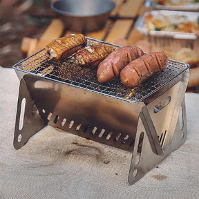 Multifunctional Portable Stainless Steel Barbecue - Grill Master
