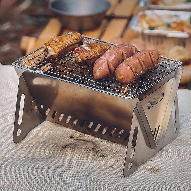 Multifunctional Portable Stainless Steel Barbecue - Grill Master