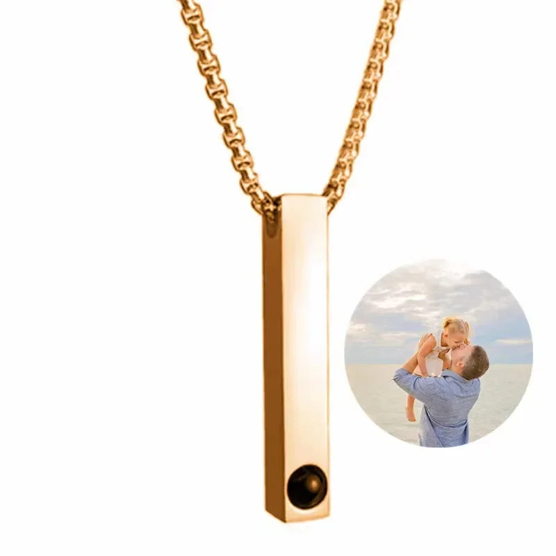 Eternidad - Collar con foto personalizado