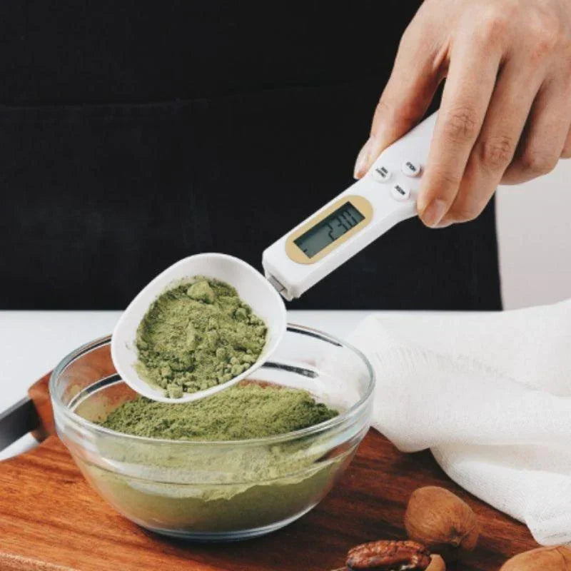 Portable Measuring Spoon with Digital Food Scale