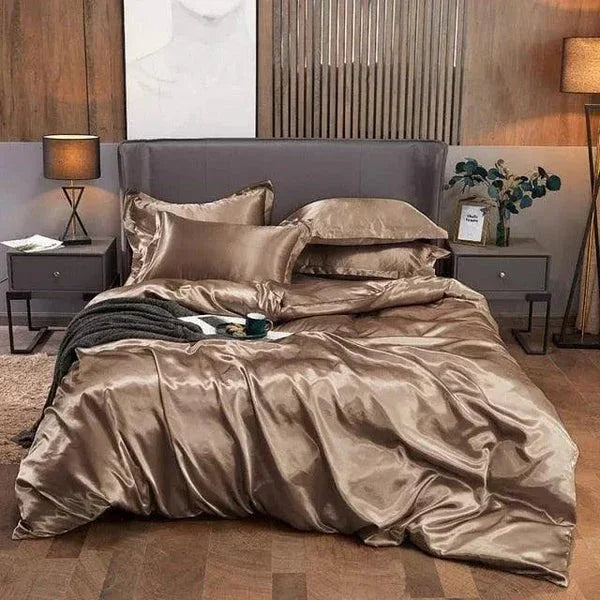 SatinDream Complete Satin Bedding Set