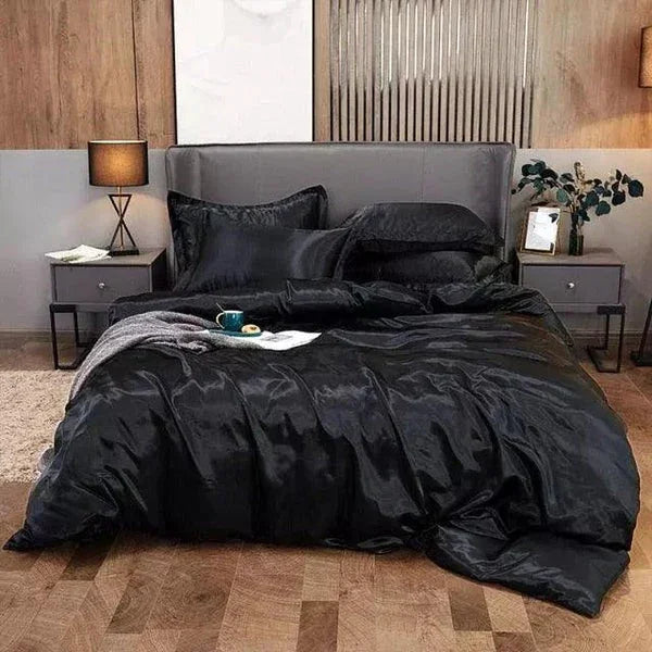 SatinDream Complete Satin Bedding Set